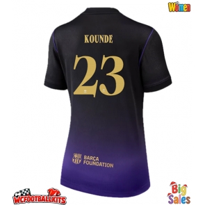 Barcelona Jules Kounde #23 Replica Away Stadium Shirt for Women 2026-27 Short Sleeve